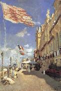 Claude Monet The Hotel des Roches Noires Spain oil painting artist